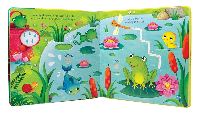 Garden Sounds - Noisy Book, Learning SPACE