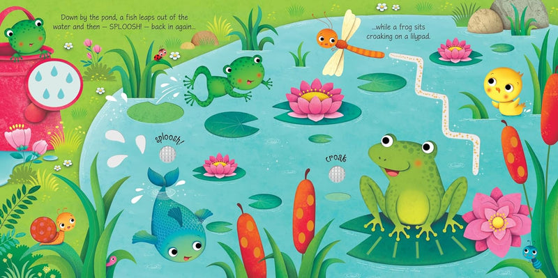Garden Sounds - Noisy Book, Learning SPACE