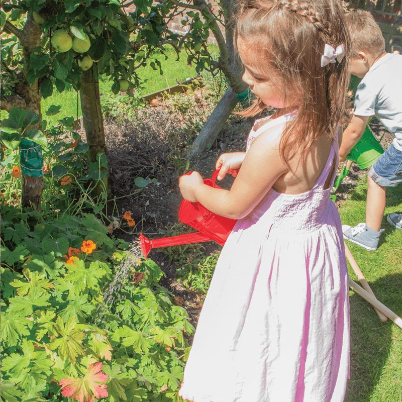 Gardening Children's Red Watering Can, Learning SPACE