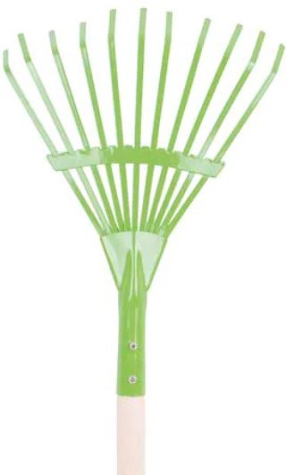 Gardening Long Handled Leaf Rake, Learning SPACE