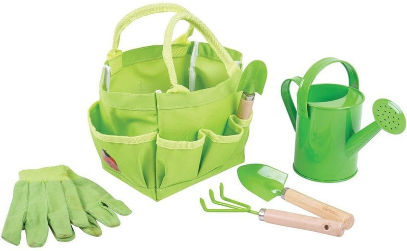 Gardening Small Tote Bag with Tools Childrens, Learning SPACE