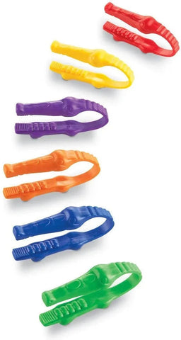 Gator Grabber Tweezers™ (Set of 12)-Additional Need,Additional Support,Fine Motor Skills,Learning Resources,Stock-Learning SPACE