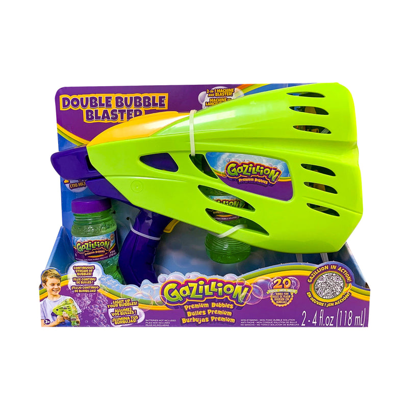 Gazillion Bubbles Double Bubble Blaster, Learning SPACE
