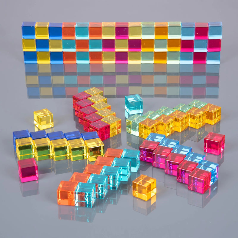 Gem Cube Mirror Tray, Learning SPACE