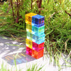 Gem Cubes Acrylic Colour Cubes (Pack of 10), Learning SPACE