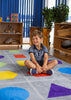 Geometric Shapes 3x3m Carpet-Kit For Kids,Mats & Rugs,Placement Carpets,Rugs,Shape & Space & Measure,Square,Wellbeing Furniture-Learning SPACE