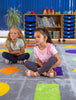 Geometric Shapes 3x3m Carpet-Kit For Kids,Mats & Rugs,Placement Carpets,Rugs,Shape & Space & Measure,Square,Wellbeing Furniture-Learning SPACE