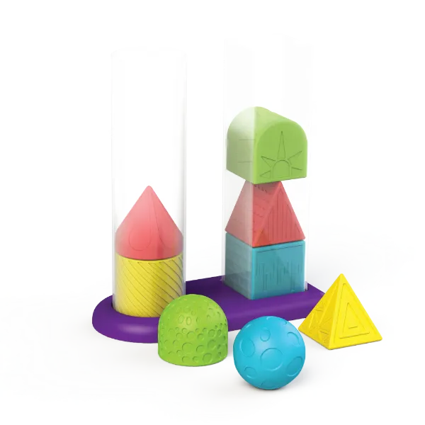 Geostackers - Stack and Sort-AllSensory,Baby & Toddler Gifts,Baby Maths,Baby Sensory Toys,Building Blocks,Early Years Maths,Edushape Toys,Gifts For 1 Year Olds,Maths,Nurture Room,Primary Maths,Shape & Space & Measure,Stacking Toys & Sorting Toys,Stock-Learning SPACE