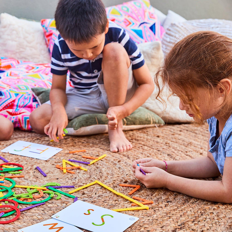 Geostix Letter Construction Set, Learning SPACE