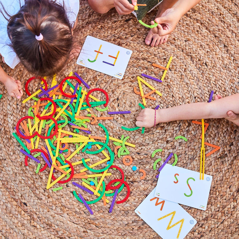 Geostix Letter Construction Set, Learning SPACE