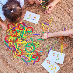 Geostix Letter Construction Set, Learning SPACE