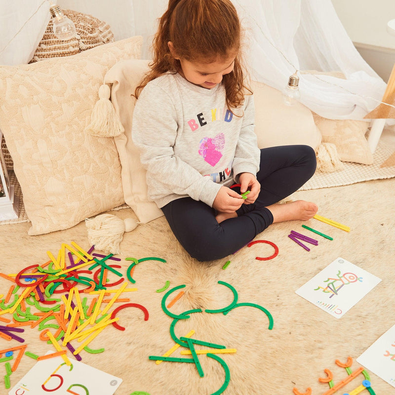 Geostix Letter Construction Set, Learning SPACE