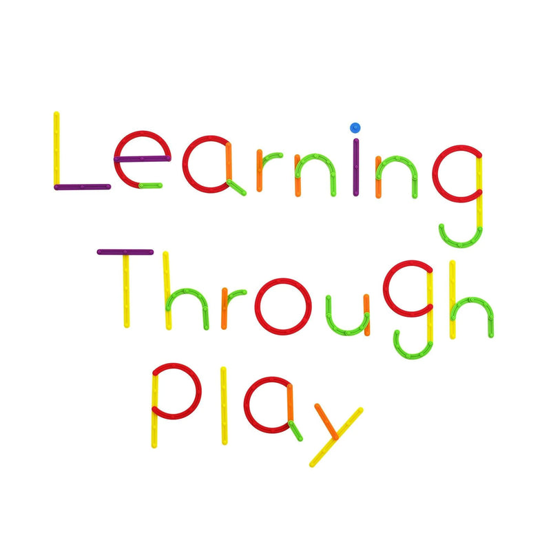 Geostix Letter Construction Set, Learning SPACE