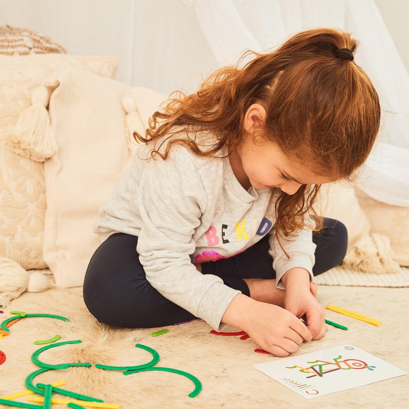 Geostix Letter Construction Set, Learning SPACE