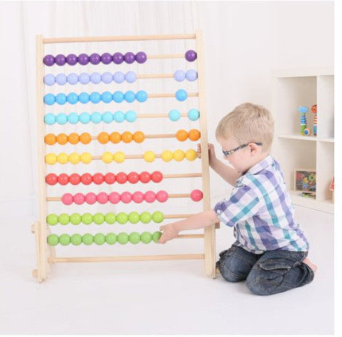 Giant Wooden Abacus-Addition & Subtraction,Baby Maths,Bigjigs Toys,Counting Numbers & Colour,Dyscalculia,Early Years Maths,Maths,Maths Toys,Neuro Diversity,Primary Maths,Stock,Tracking & Bead Frames-Learning SPACE