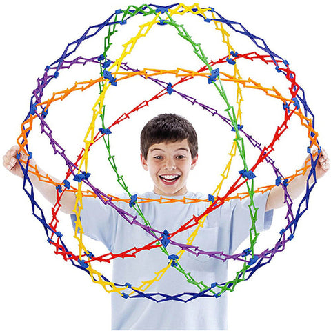 Giant Expandaball - Hoberman Sphere-Active Games, AllSensory, Calmer Classrooms, Cause & Effect Toys, Early Science, Early Years Maths, Games & Toys, Helps With, Maths, Maths Toys, Mindfulness, Primary Games & Toys, Primary Maths, PSHE, S.T.E.M, Science Activities, Stock, Teen Games, Teenage & Adult Sensory Gifts, Time, Toys for Anxiety, Visual Sensory Toys-Learning SPACE