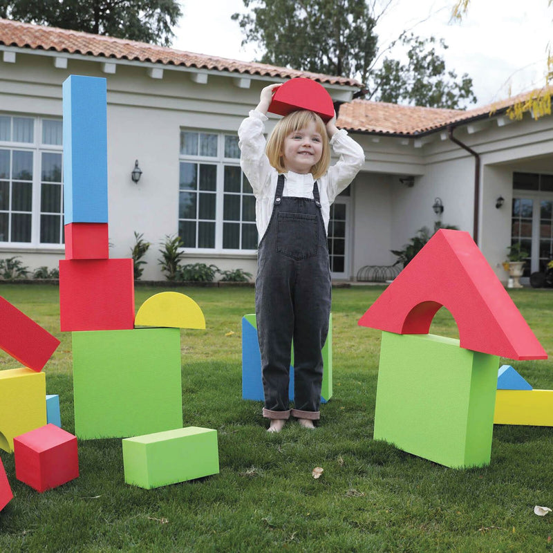 Giant Foam Soft Building Blocks (16pcs), Learning SPACE