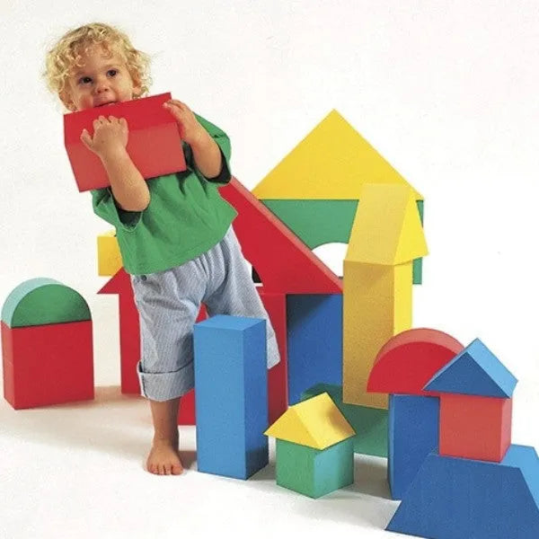 Giant Foam Soft Building Blocks (16pcs), Learning SPACE