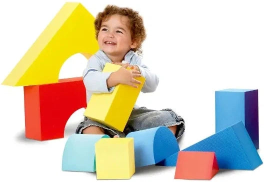 Giant Foam Soft Building Blocks (16pcs), Learning SPACE