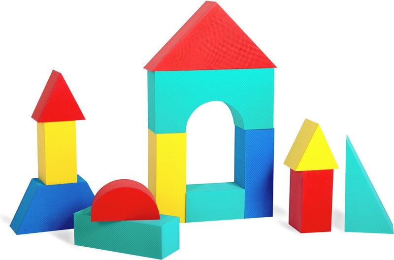 Giant Foam Soft Building Blocks (16pcs), Learning SPACE