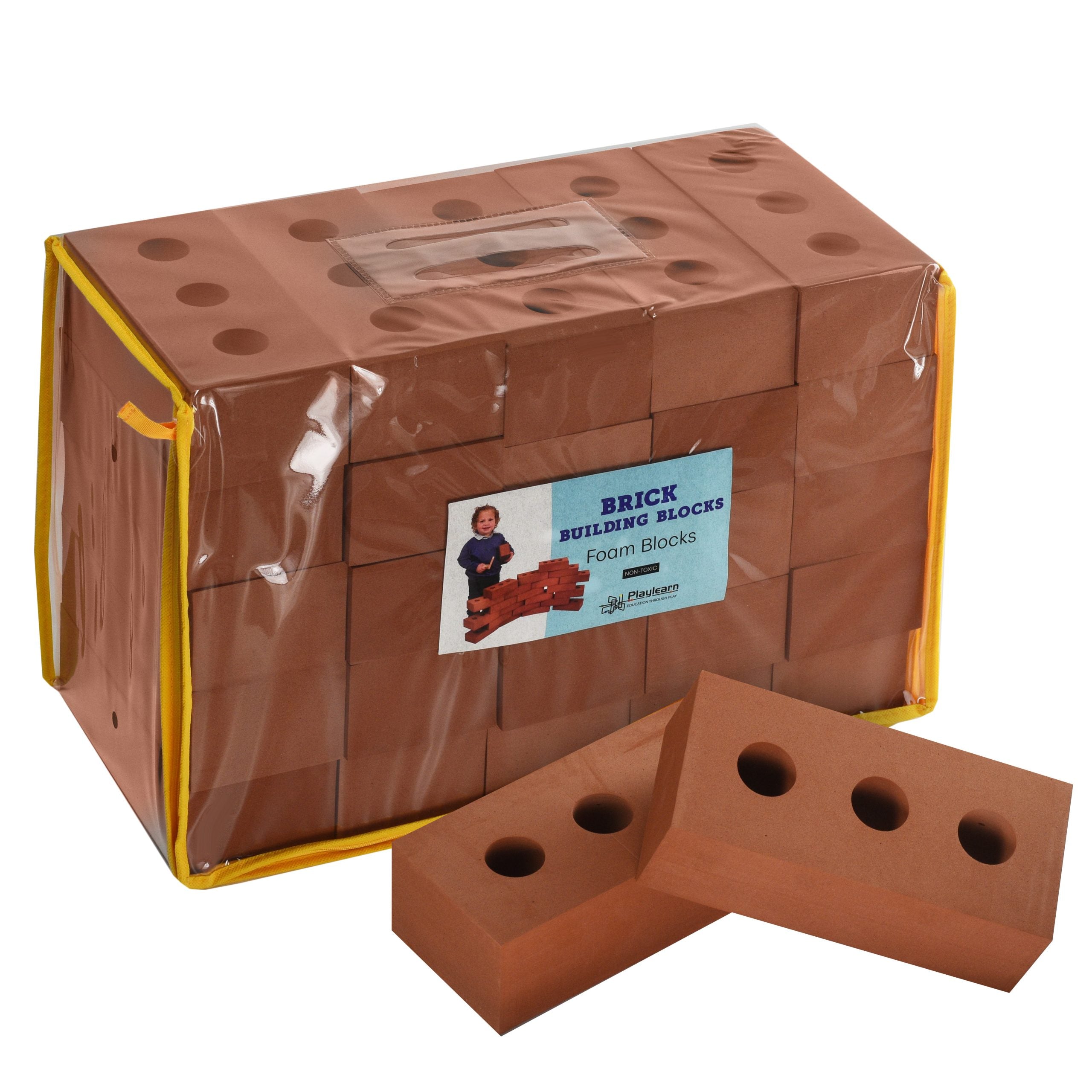 Foam play bricks on sale