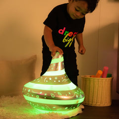 Giant Light and Sound Spinning Top, Learning SPACE