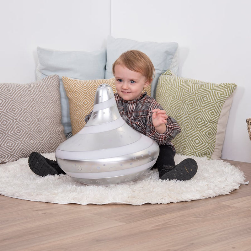 Giant Light and Sound Spinning Top, Learning SPACE