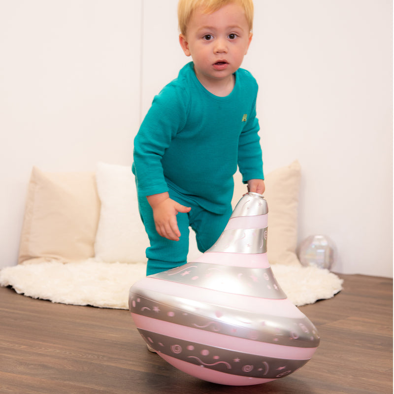 Giant Light and Sound Spinning Top, Learning SPACE