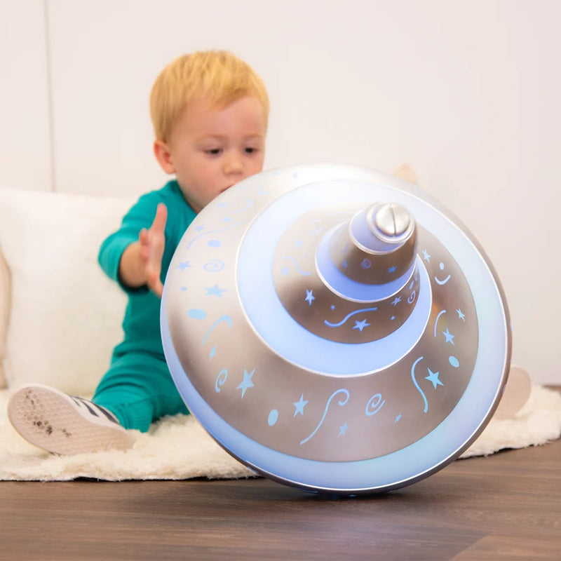 Giant Light and Sound Spinning Top, Learning SPACE