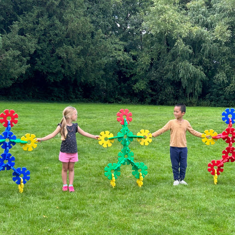 Giant Octoplay 80 Pieces-Calmer Classrooms,Classroom Packs,Dropship,Engineering & Construction,Helps With,Outdoor Toys & Games,Playground,Polydron,Primary Games & Toys,S.T.E.M-Learning SPACE