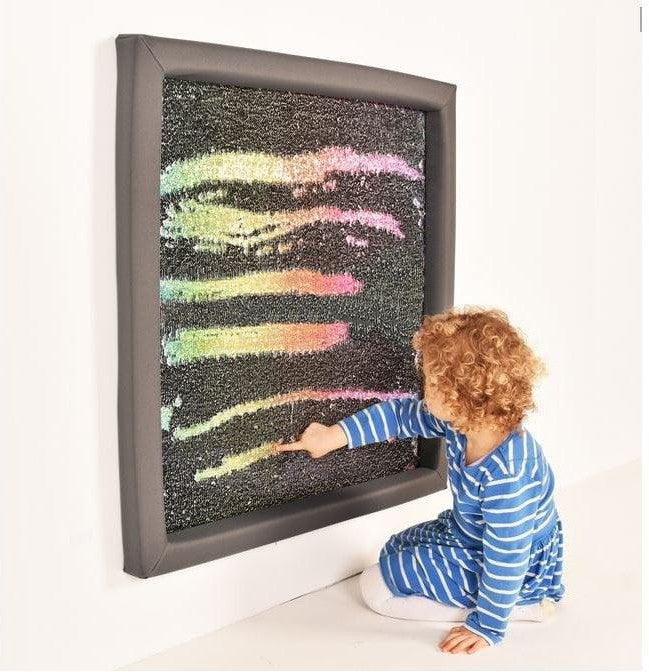 Giant Padded Flip Sequin Board 840mm sq, Learning SPACE