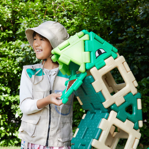 Giant Polydron Dinosaur-Engineering & Construction,Gross Motor and Balance Skills,Polydron,S.T.E.M-Learning SPACE