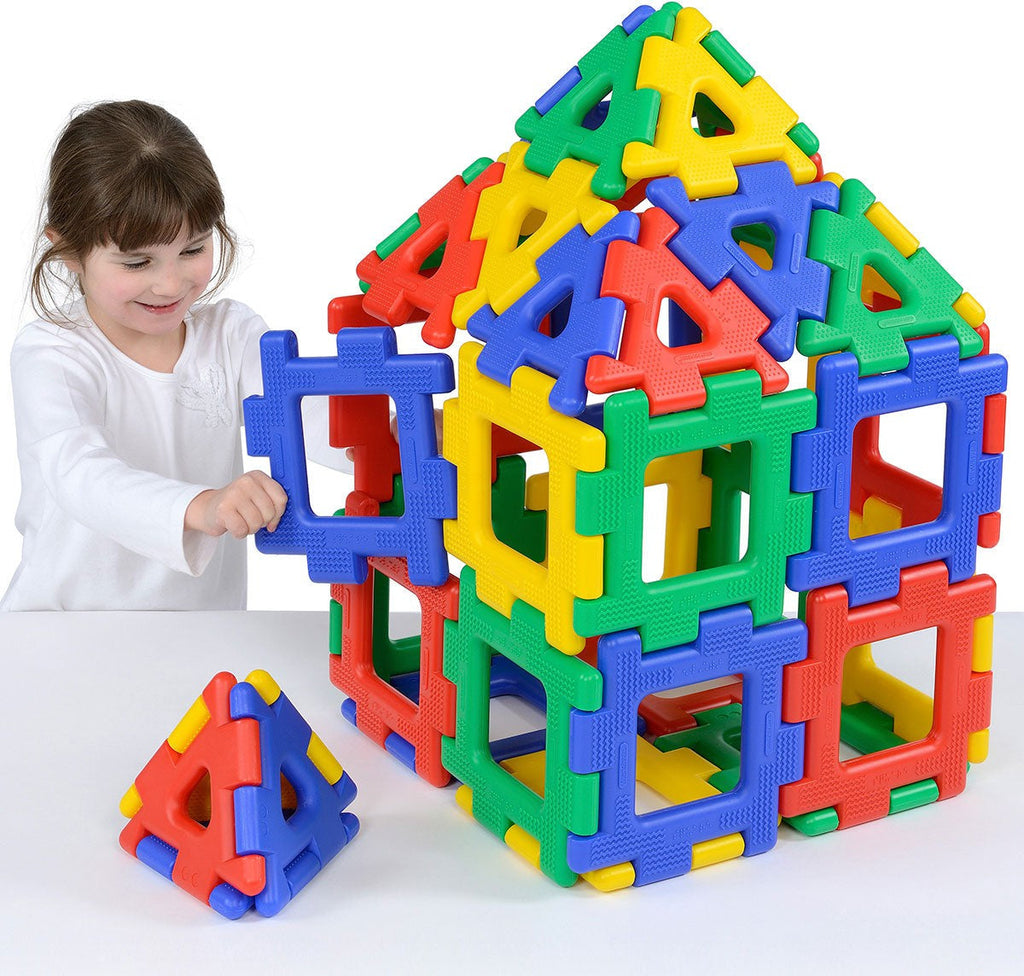 Giant Polydron Set-Dropship,Engineering & Construction,Maths,Nurture Room,Polydron,Primary Games & Toys,Primary Maths,S.T.E.M,Shape & Space & Measure,Tactile Toys & Books-Learning SPACE