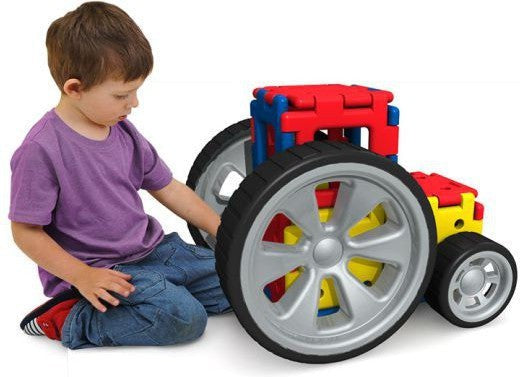 Giant Polydron Vehicle Builders Set, Learning SPACE