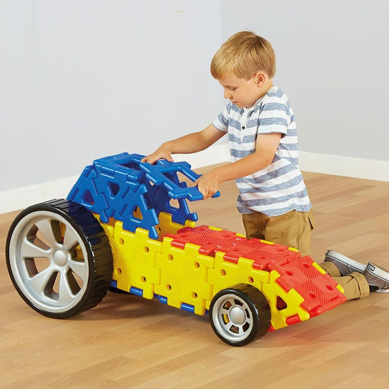 Giant Polydron Vehicle Builders Set, Learning SPACE