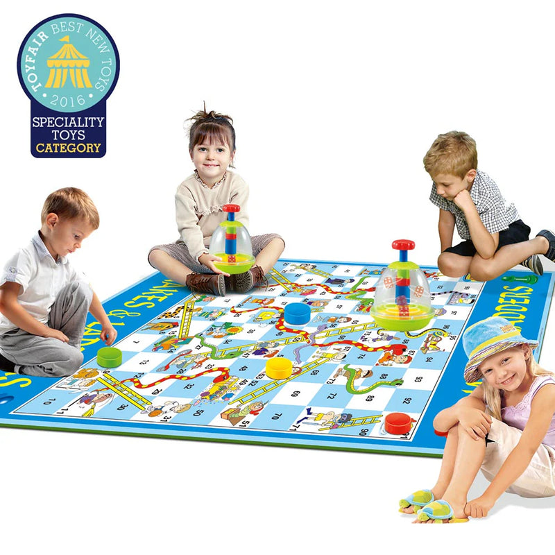Giant Snakes & Ladders Dice Game, Learning SPACE