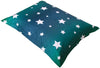 Giant Star Print UV Bean Bag Floor Cushion-AllSensory,Bean Bags,Bean Bags & Cushions,Eden Learning Spaces,Nurture Room,Star & Galaxy Theme Sensory Room,Stock,Teenage & Adult Sensory Gifts,UV Reactive,Wellbeing Furniture-Learning SPACE