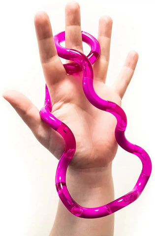 Giant Tangle® Palm: Twist, Fidget, and Relax!-Stress Relief Toys-AllSensory,Calmer Classrooms,Calming & Anxiety,Fidget,Pocket money,Sensory Seeking,Stock,Stocking Stuffers,Stress Relief,Tactile Toys & Books,Tangle,Toys for Anxiety-Learning SPACE