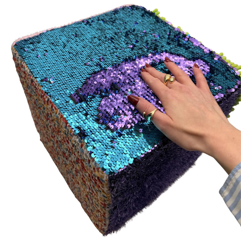 Giant Textured Cube, Learning SPACE