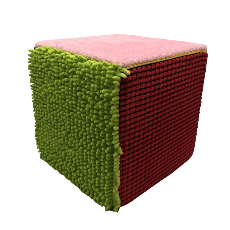Giant Textured Cube, Learning SPACE
