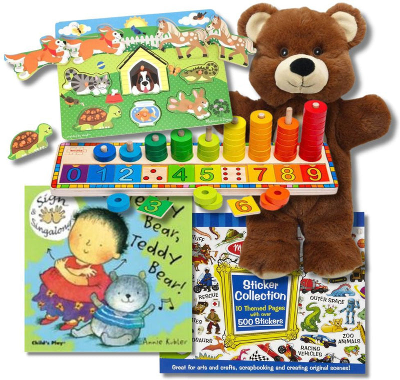 Gift Box 2-3 Years Old, Sensory toy Learning SPACE