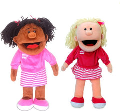 Girl Moving Mouth Hand Puppet-Calmer Classrooms, communication, Communication Games & Aids, Helps With, Imaginative Play, Neuro Diversity, Primary Literacy, Puppets & Theatres & Story Sets, Role Play, Stock-Learning SPACE