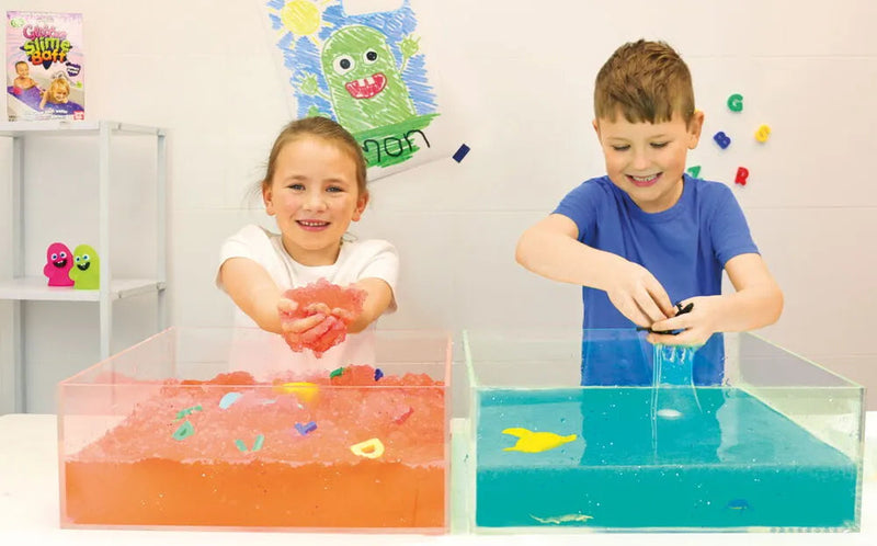Glitter Slime & Gelli Play Education Combo Pack, Learning SPACE