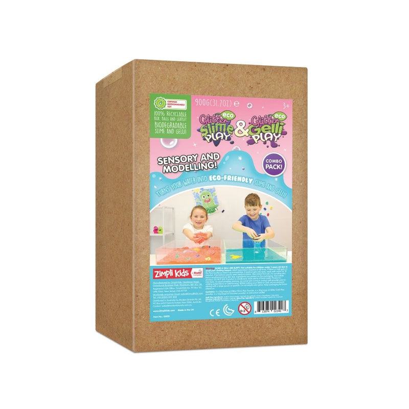 Glitter Slime & Gelli Play Education Combo Pack, Learning SPACE