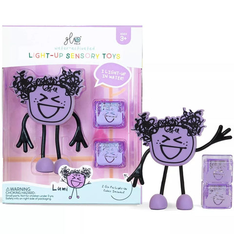 Glo Pals Light up Sensory Toy - Character Pack, Learning SPACE