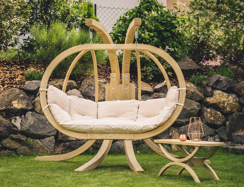 Globo Royal Natura Double Seater Hanging Chair, Hanging Chair Learning SPACE