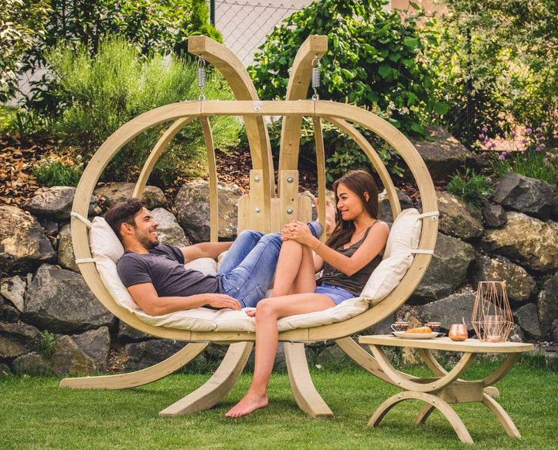 Globo Royal Natura Double Seater Hanging Chair, Hanging Chair Learning SPACE