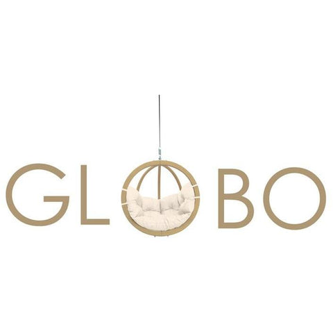 Globo Single Natura Hanging Chair-Hanging Chair-Amazonas,Cotton,Cream,Dropship,Globo Swing Chair,Hanging Chair,Hanging Egg Chairs,Indoor,Weatherproof-Learning SPACE
