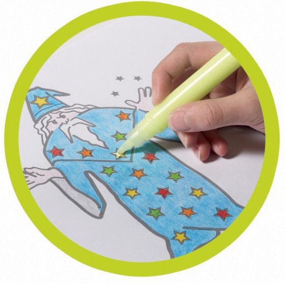 Glow Creations Glow-in-the-Dark Pens, Learning SPACE