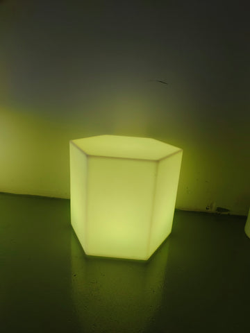 Glow Furniture Collection – LED Colour Changing Range-Immersive Interactive Spaces,Sensory Light Up Toys,Sensory Room Furniture,Sensory Room Lighting,Visual Sensory Toys,Wellbeing Furniture-VAT Exempt-Glow Hexagon-SJ900-8241-Learning SPACE